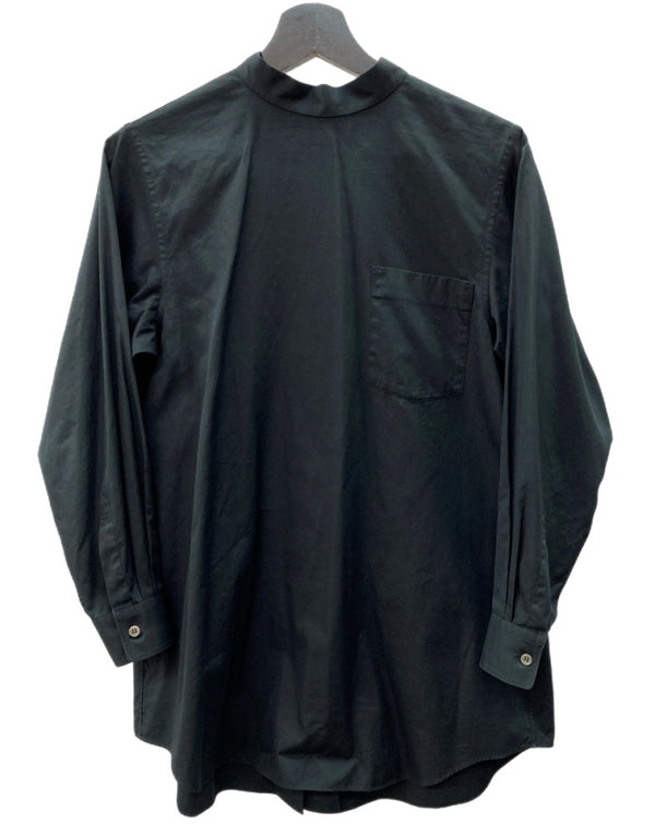 コムデギャルソン COMME des GARCONS コムコム 21SS 2020年製 バックオープン リボン ブラウス SHIRT BLOUSE RIBBON コットン 日本製 BLACK 黒 RG-B006 長袖シャツ 無地 ブラック XSサイズ 104LT-247