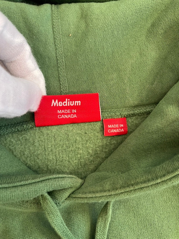 シュプリーム SUPREME 24AW Collegiate Acronym Hooded Sweatshirt カレッジエイト アクロニム フーディ スウェット 緑 パーカ グリーン Mサイズ 101MT-5045