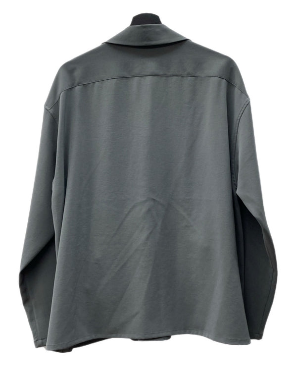 ヨーク YOKE 20SS SHIRTS CARDIGAN シャツ カーディガン テーラード 薄手 ジャケット 灰 YK20SS0096SH ジャケット 無地 グレー Mサイズ 104MT-1624