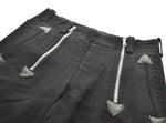 ヨウジヤマモト Yohji Yamamoto Pour Homme 05AW Worsted rogger pants ウールパンツ 黒 HN-P12-101 ボトムスその他 ブラック 2 103MB-383