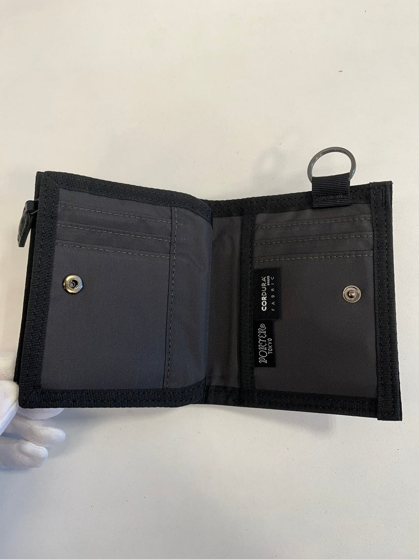 ポーター PORTER DILL WALLET(S) ディルウォレット 二つ折り財布 黒