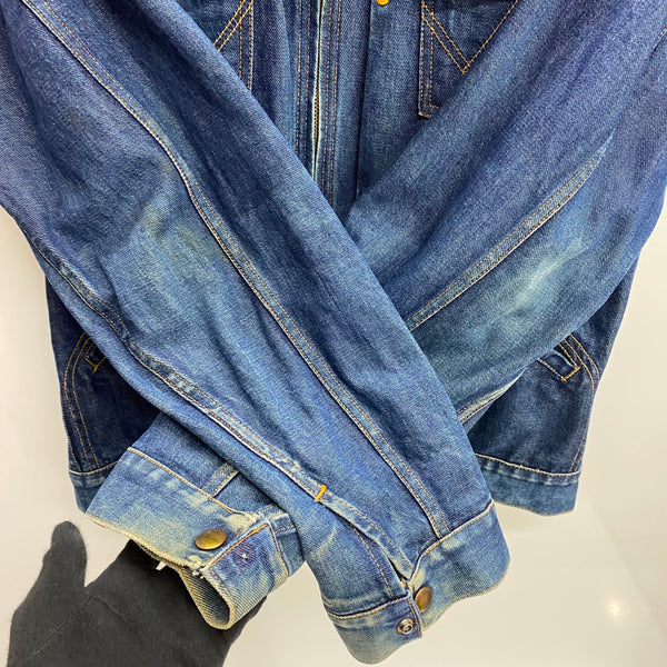 【曜日割引対象外】 ラングラー Wrangler 90's日本製 復刻 24MJZ ジャケット ブルー Lサイズ 201MT-4710 VB