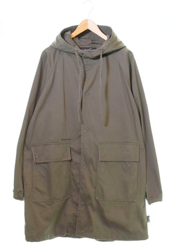 ステューシー STUSSY ×FORTY PERCENT AGAINST PIGHTS モッズコート  ジャケット カーキ Mサイズ 103MT-830