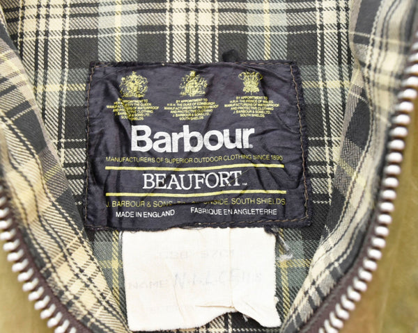 バブアー Barbour 80'S BEAUFORT ビューフォート オイルド ハンティングジャケット  38 ジャケット カーキ 103MT-1644