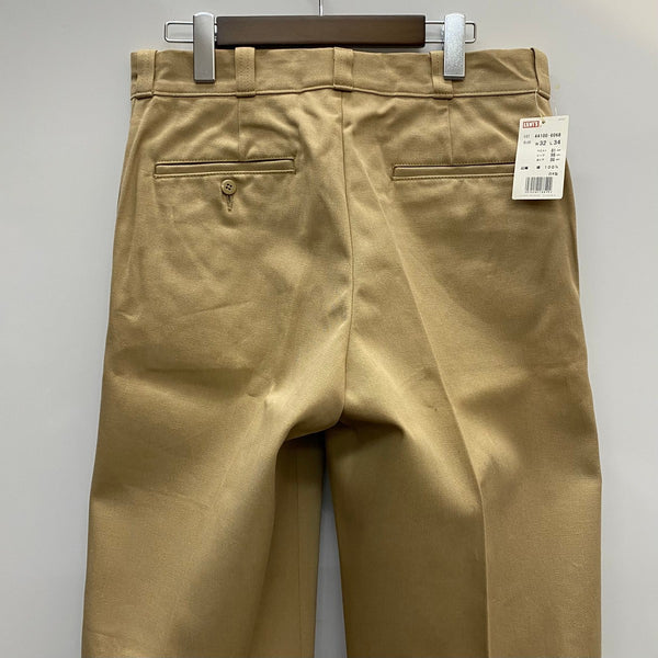 【曜日割引対象外】 リーバイス Levi's 90's 復刻 大戦モデル 日本製 デッドストック 44100-60 チノパン ベージュ 32×34サイズ 201MB-1098 VB