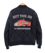 シュプリーム SUPREME 21FW 21AW Quit Your Job Quilted Work Jacket  クイット ユア ジョブ キルテッド ワーク ジャケット キルティング M ジャケット ブラック 103MT-2294