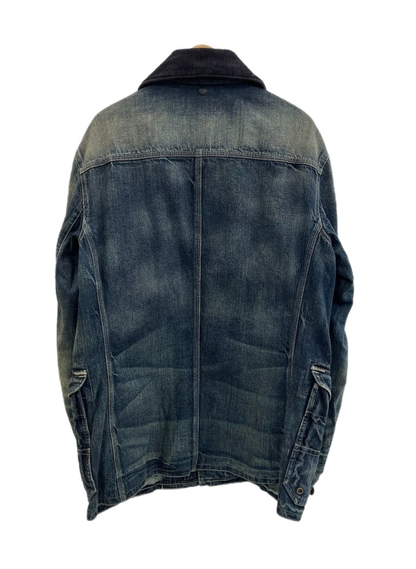 ラルフローレン RalphLauren Cortland デニム ファイヤーマン ジャケット ジャケット ネイビー Lサイズ 101MT-5062