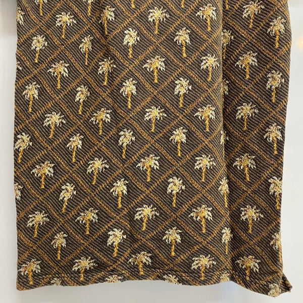 【曜日割引対象外】 キャピタル KAPITAL ヤシの木 総柄 コットン ポロシャツ Tシャツ イエロー 2サイズ 201MT-4408 VB