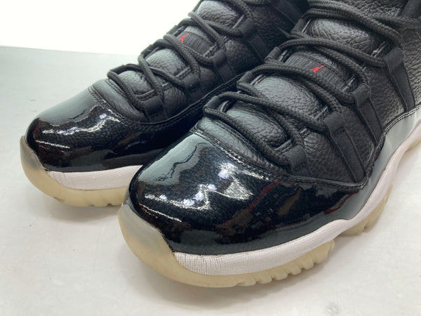 ナイキ NIKE 15年製 AIR JORDAN 11 RETRO 72-10 エア ジョーダン レトロ AJ11 ジャンプマン シューズ 白 黒 378037-002 メンズ靴 スニーカー ブラック 28.5cm 104-shoes487