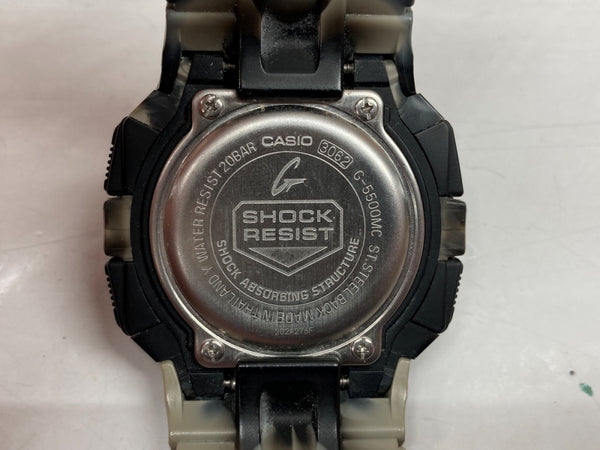 ジーショック G-SHOCK CASIO カシオ ジャミンカラー タフソーラー 耐衝撃構造 20気圧防水 アウトドア 腕時計 ウォッチ 3062 G-5500MC メンズ腕時計マルチカラー 104T-23