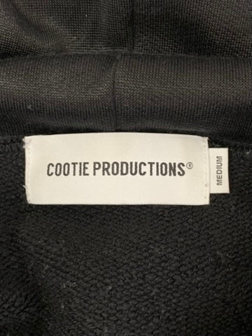 クーティープロダクションズ COOTIE PRODUCTIONS パーカ ブラック Mサイズ 201MT-3855