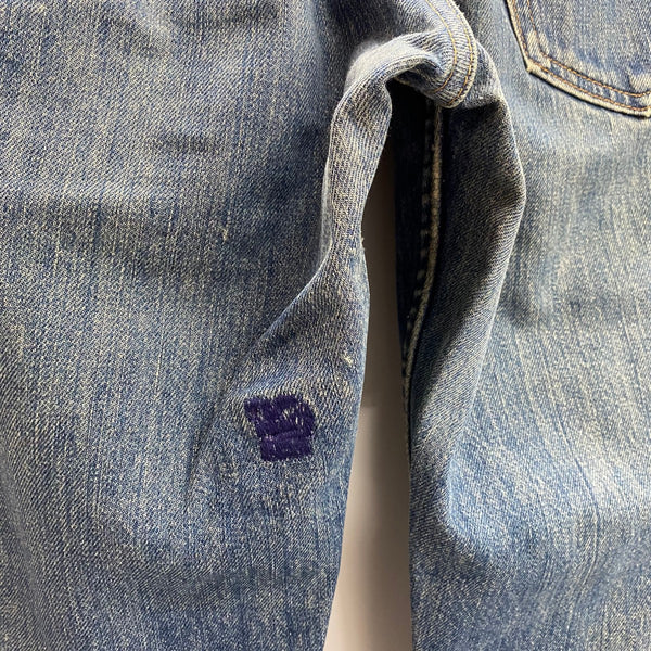 【曜日割引対象外】 リーバイス Levi's 70's 646 USA製 フレア ブーツカット ベルボトム デニム ブルー W34 L34サイズ 201MB-1205 VB