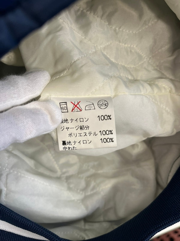 フェルコ FELCO ©1997 70周年 New York Yankees ヤンキース MLB スタジャン ナイロンジャケット ジャケット ネイビー Lサイズ 101MT-5071