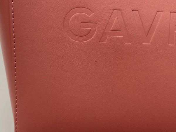 マンサーガブリエル MANSUR GAVRIEL Logo Mini North South Tote MINI 型押しロゴ NEW NSトートバッグ ハンドバッグ ショルダーバッグ レザー スクエア PINK バッグ レディースバッグ 2way・3wayバッグ ピンク 104B-65