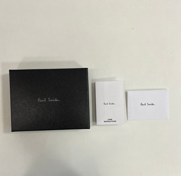 ポール・スミス Paul Smith ミニクーパー ミニコラージュ 折り財布  M1A 4833 HMINST 財布・ケース メンズ財布 ブラック 101wal-42