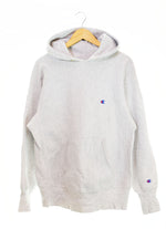 チャンピオン Champion 90s 90's REVERSE WEAVE USA製 スウェットフーディー 目付き 目あり 霜降り  パーカ グレー Mサイズ 103MT-2257