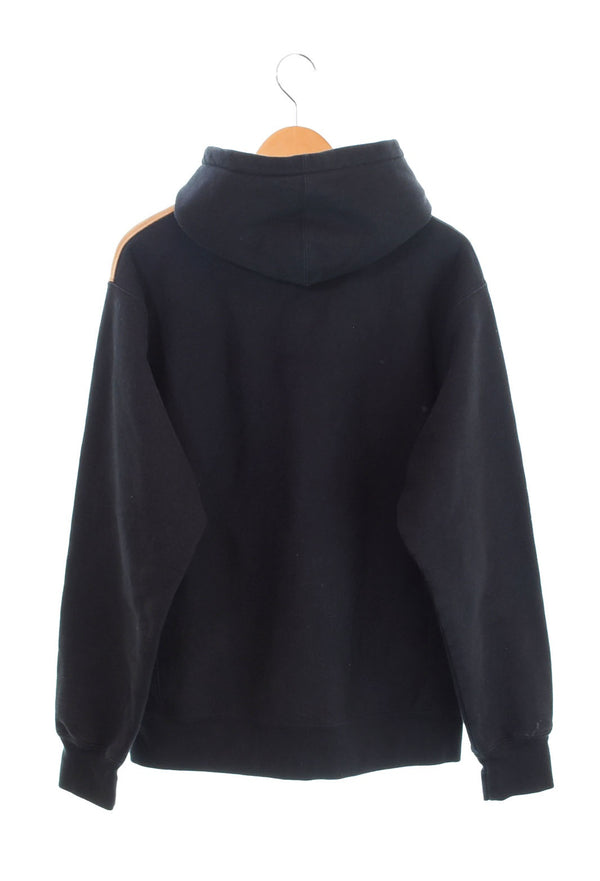 シュプリーム SUPREME 17AW Split Old English Hooded Sweatshirt パーカ ブラック Lサイズ 103MT-2004