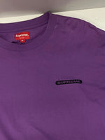 シュプリーム SUPREME 21SS Paneled L/S TOP Purple ロングスリーブ Tシャツ ロンT パープル Mサイズ 101MT-2872