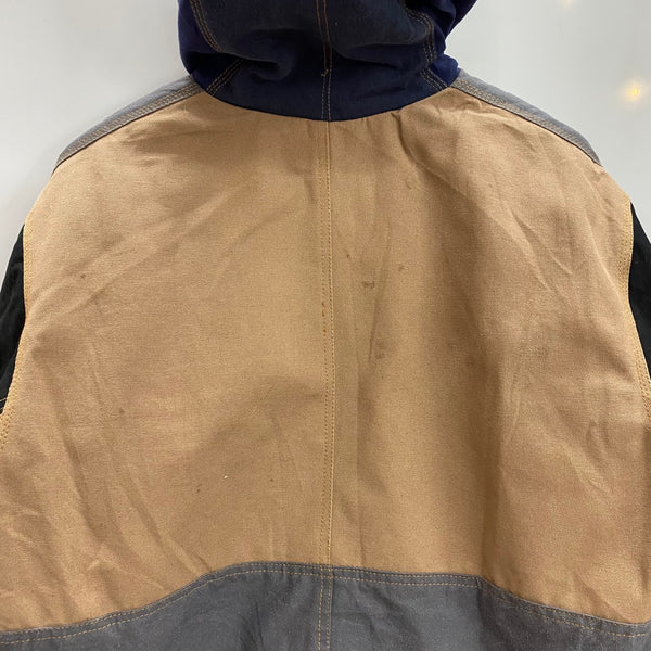 【曜日割引対象外】 カーハート Carhartt リメイク 再構築 アクティブジャケット パーカー ジャケット マルチカラー 201MT-4570 VB