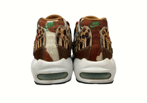 ナイキ NIKE 17年製 × ATMOS アトモス AIR MAX 95 DLX ANIMAL PACK 2.0 エア マックス アニマル パック シューズ AQ0929-200 メンズ靴 スニーカー マルチカラー 28cm 104S-692