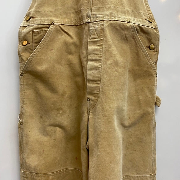 【曜日割引対象外】 カーハート Carhartt ダブルニー オーバーオール つなぎ・オーバーオール ベージュ 201MB-1193 VB