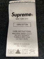 シュプリーム SUPREME 19AW Bandana Box Logo Hooded Sweatshirt バンダナ ボックス ロゴ フーデッド スウェットシャツ 黒 パーカ 刺繍 ブラック Lサイズ 104MT-649