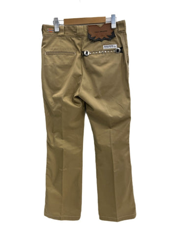 ディッキーズ Dickies ×TOGA ARCHIVES トーガ アーカイブス FLARE PANTS フレア チノパンツ コンチョ スタッズ付き TC21-FF521 チノパン ベージュ サイズ46 101MB-591