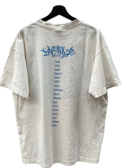 セントマイケル SAINT MICHAEL × EVANGELION エヴァンゲリオン SHINJI T-Shirt 碇シンジ Tシャツ 17使徒 RADIO EVA 半袖 カットソー 白 SM-YS8-0000-C25 Tシャツ キャラクター ホワイト XLサイズ 104MT-1280