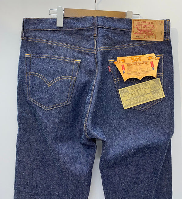 【曜日割引対象外】 リーバイス Levi's デッドストック 90's 98年製 USA製 501 ボタン裏653 デニム W36サイズ 201MB-723