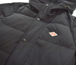 ダントン DANTON hoodie parka long down coat フーディ パーカ ロング ダウン コート 38 JD-8744 LAS ジャケット ブラック 38 103LT-152