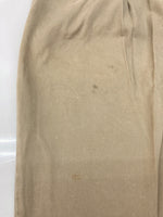 ダブルアールエル RRL 90s TACK CHINO PANTS タック チノ パンツ ジップフライ ワーク トラウザーズ 三ツ星タグ USA製 Ralph Lauren 薄茶 無地 チノパン ベージュ 33×31 104MB-343