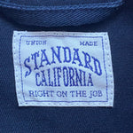 スタンダードカリフォルニア Standard California ジャケット ネイビー Lサイズ 201MT-4174