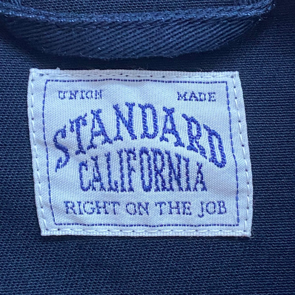 スタンダードカリフォルニア Standard California ジャケット ネイビー Lサイズ 201MT-4174