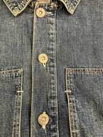 バズリクソンズ BUZZ RICKSON'S U.S. ARMY DENIM PULLOVER JACKET アーミー デニム プルオーバージャケット - 長袖シャツ ブルー 101MT-4306