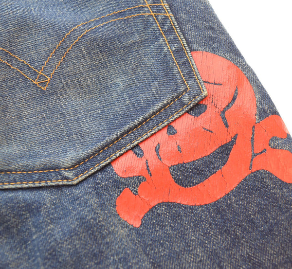 リーバイスフェノム  Levis Fenom DENIM PANTS INDIGO デニムパンツ  505-0207M デニム ブルー 34 103MB-329