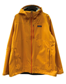 パタゴニア Patagonia 20SS RAINSHADOW JACKET レインシャドー ジャケット ジップアップ フーディ アウトドア アウター 黄 85115SP20  ジャケット ロゴ イエロー XLサイズ 104MT-2160