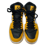 ナイキ NIKE エアジョーダン1 ミッド Air Jordan 1 Mid 554724-701  メンズ靴 スニーカー イエロー 26.5cmサイズ 201-shoes1552