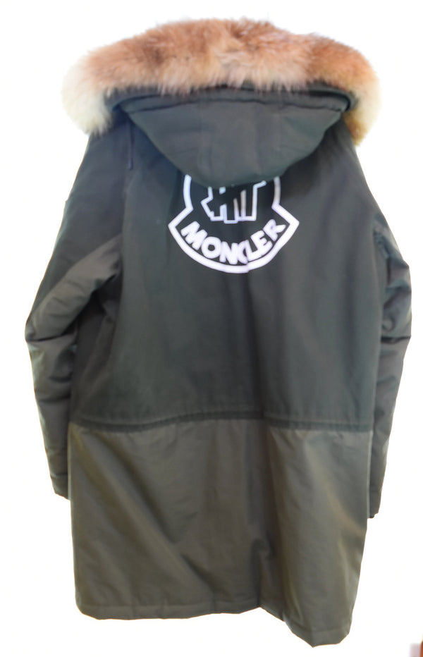 モンクレール MONCLER × アンディフィーテッド UNDEFEATED 20aw 1952 GENIUS ジーニアス UNDEFEATED FENDORF ダウンジャケット DOWN コート 4 ジャケット グリーン 103MT-3406