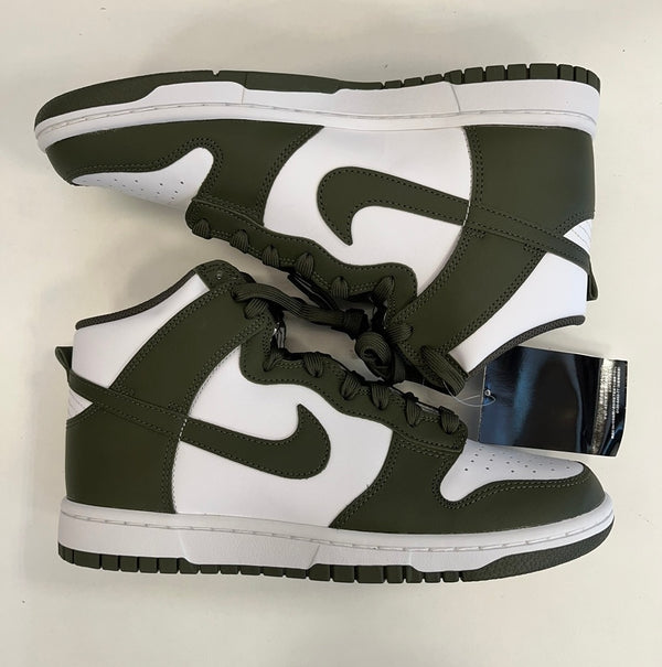 ナイキ NIKE DUNK HI RETRO CHAMPIONSHIP KHAKI ダンク ハイ レトロ チャンピオンシップカーキ DD1399-107 メンズ靴 スニーカー ホワイト 27cm 101sh-2189