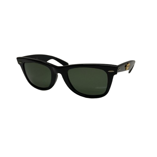 【中古】レイバン Ray-Ban B&L HARD ROCK WAYFARER MAUI B&L5022 眼鏡・サングラス 眼鏡 ブラック 201goods-619