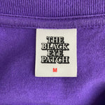 ブラックアイパッチ BlackEyePatch センターロゴ Tシャツ パープル Mサイズ 201MT-4509