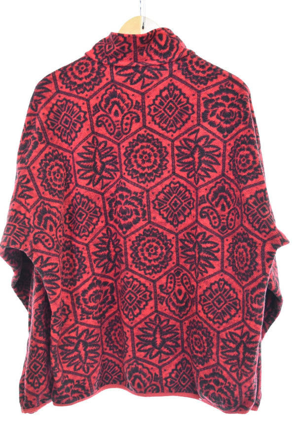 パタゴニア PATAGONIA 90s SYNCHILLA シンチラ スナップT フリースプルオーバー  ジャケット レッド LLサイズ 103MT-3360