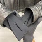 カドヤ KADOYA シングルライダース レザージャケット インナー付 ジャケット ブラック Lサイズ 201MT-4280