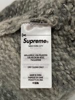 シュプリーム SUPREME 21AW Gradient Stripe Beanie グラデーション ストライプ ビーニー ニット帽 キャップ 灰 帽子 メンズ帽子 ニット帽 ロゴ グレー 104hat-1