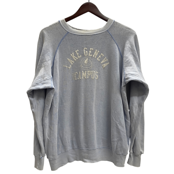 【曜日割引対象外】 チャンピオン Champion 70's バータグ USA製 カレッジ スウェット ブルー XLサイズ 201MT-4599 VB