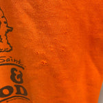 セントマイケル SAINT MICHAEL JS & LMB CRW SWEAT SM-YS8-0000-028 スウェット オレンジ Lサイズ 201MT-4163