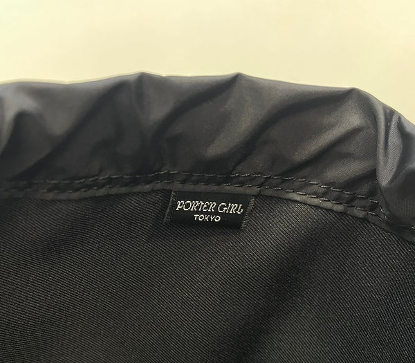 ポーター PORTER CAPE 2WAY KNAPSACK PORTER GIRL ケープ ナップサック バックパックリュック 黒  バッグ レディースバッグ バックパック・リュック ブラック 101bag-213