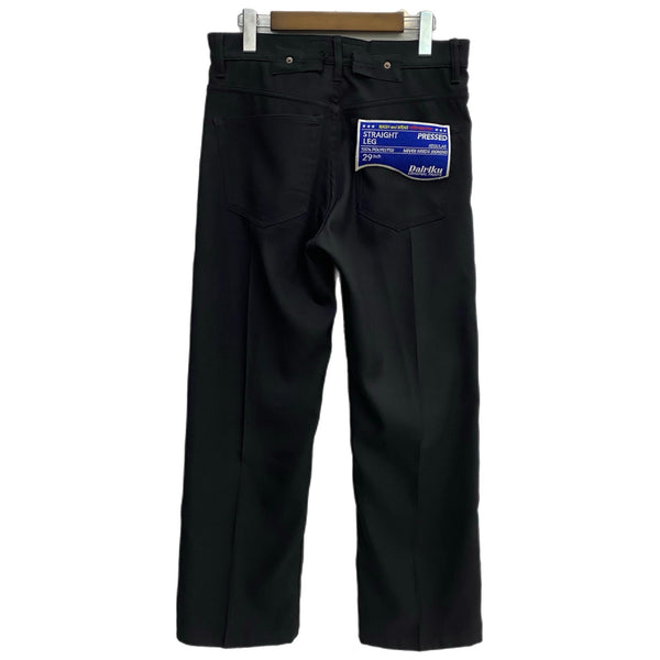 ダイリク DAIRIKU Flasher Pressed Pants 19AW B-3 ボトムスその他 ブラック 29サイズ 201MB-1013