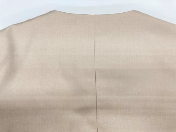 アニュアンス  anuans 完売品 23年モデル レイヤード カラー スリットスリーブジャケット フレアスリーブ ウエストマーク 内袖切替 フォーマル オフィスカジュアル エレガント BEIGE 1523101003-0 ジャケット ベージュ フリーサイズ 104LT-186