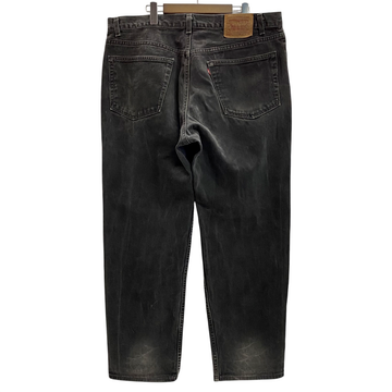【曜日割引対象外】 リーバイス Levi's 550 後染め 赤文字 内タグ無し デニム ブラック W40 L30サイズ 201MB-1214 VB